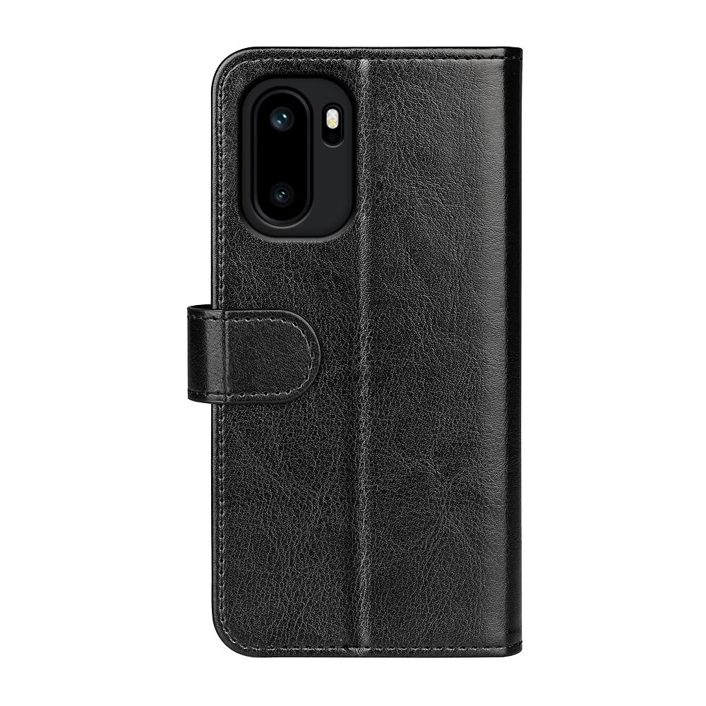 For OnePlus Ace 6 5G Case Crazy Horse Texture Stand Leather Phone Cover
