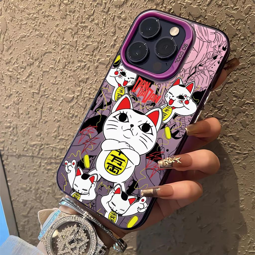 Чехол для телефона с принтом аниме Dandadan для iPhone 16 и 15 14 13 12 11 Pro Max Plus Mini X XS XR SE 2020 2022 Funda Coque