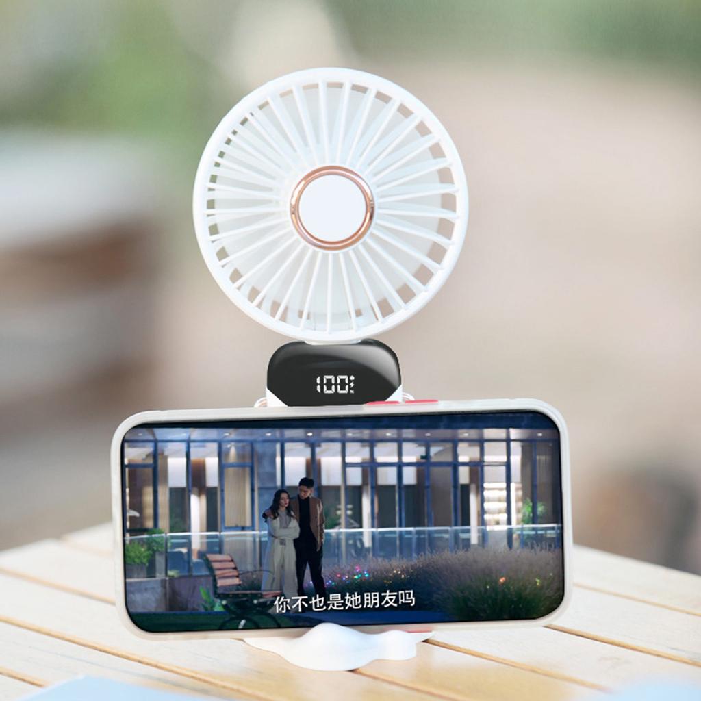 Handheld Fan Windmill USB Charging Small Fan Student Desktop Handheld Fan Summer For Travel Outdoor