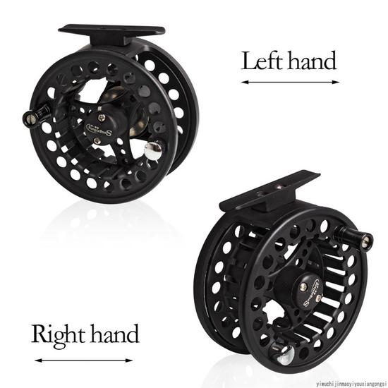 SOUGAYILANG Fly Fishing Reel Aluminum Die Full Metal Casting CNC Fly Fishing Reel