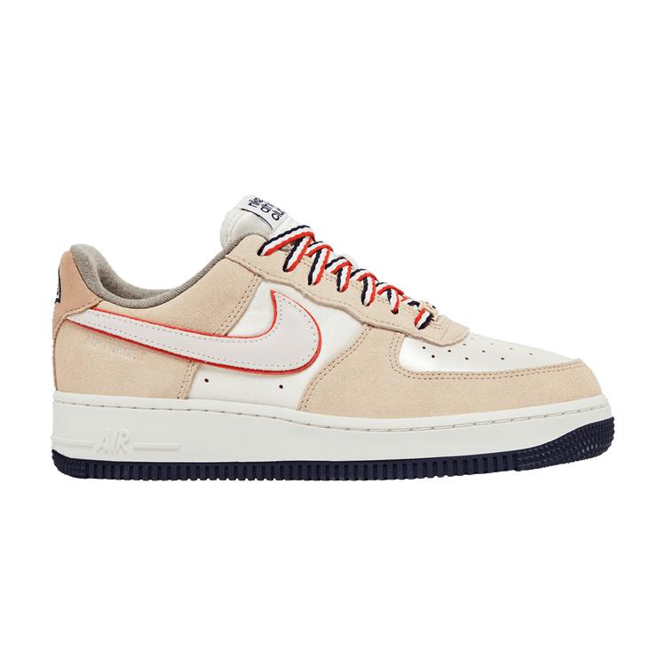 Women's Sneakers Nike Air Force 1 Low Athletic Club Sail (Women's) Sail/Khaki-Orange-Navy
