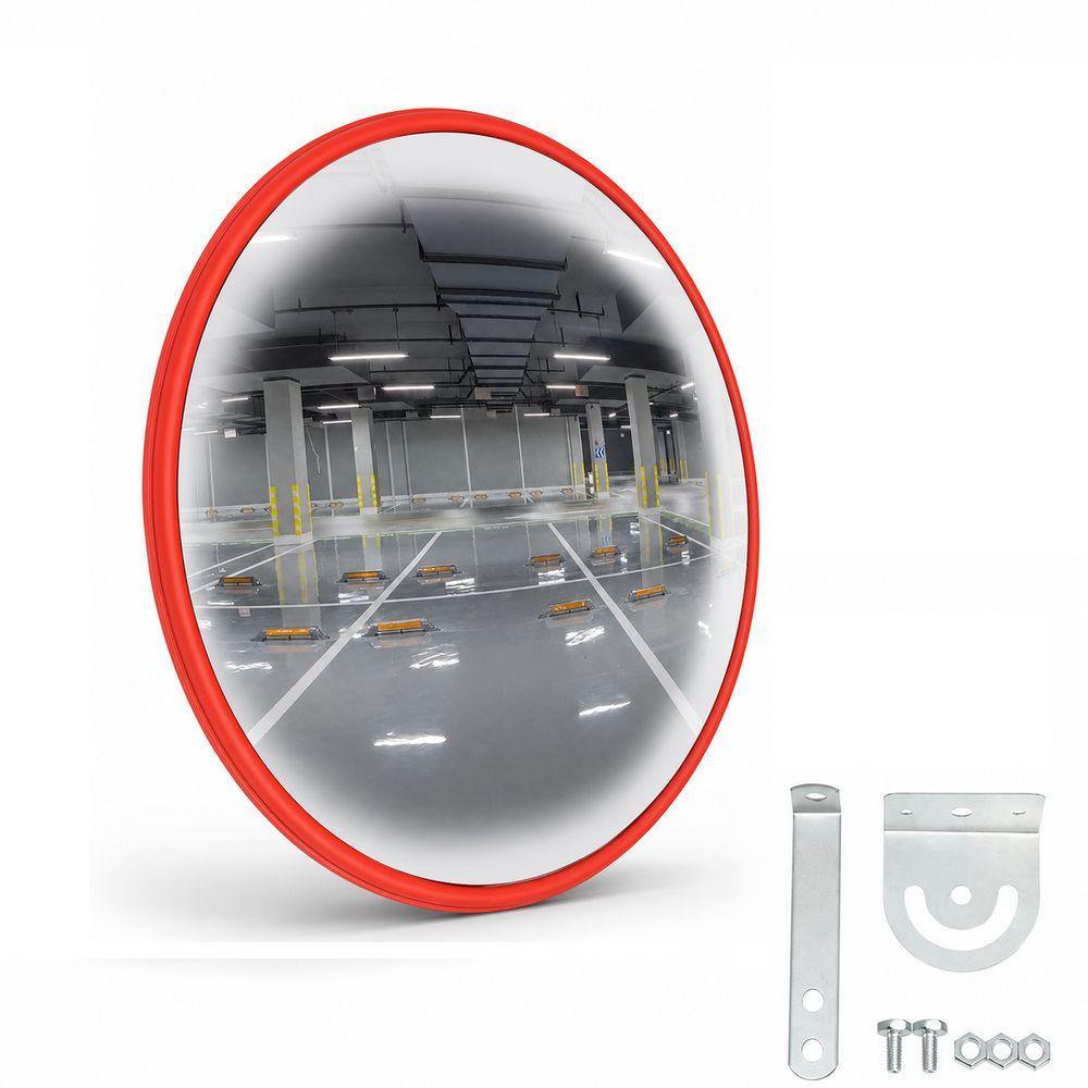 30cm Diameter Convex Safety Mirror Hemispherical Traffic Safety Mirror Corners