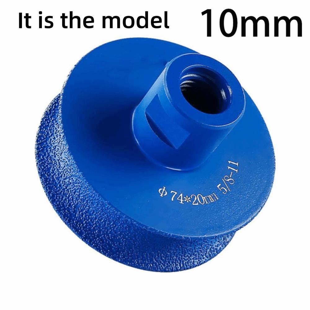 10/20mm Concave Stone Grinding Disc Portable Stone Grinding Wheels New Ceramic Tile Edging