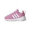 Оригинальные кроссовки Adidas Swift Run 22 Низкие для малышей Фиолетово-розовые для младенцев и малышей GW8185