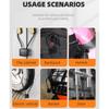 1pc Soft Steel Cable Anti-Theft Padlock With Multiple Sizes For Cabinets Helmets Baskets Keys Suitable For Indoor And Outdoo 4