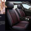Full Envelope Car Cushion Four Seasons Universal Leather Seat Cover Suitable for Applicable To Most Cars Cars SUV Trucks Pickups Airbag Compatible