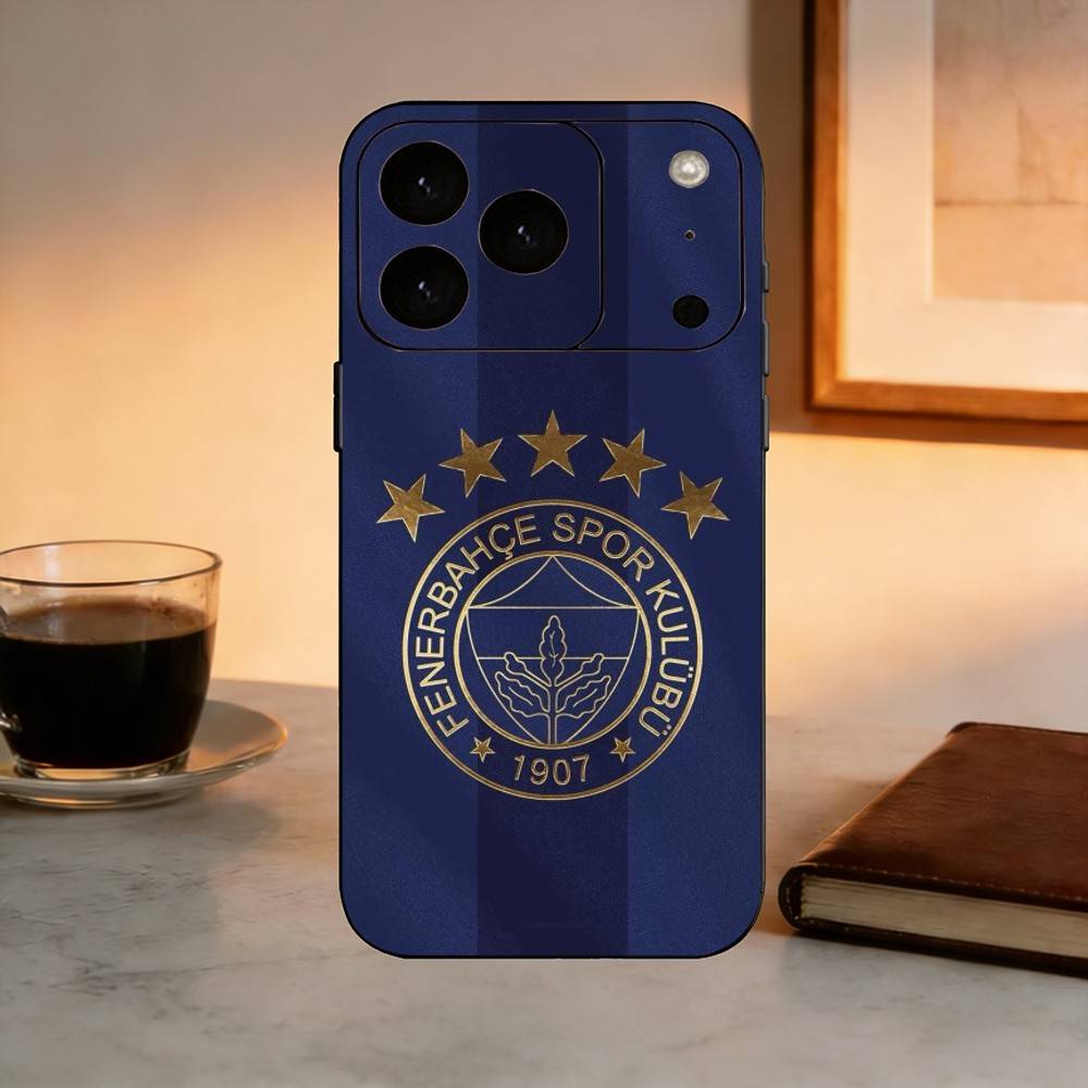 F-f Fenerbahce-E T-turkey-PC Чехол для телефона для iPhone 17, 16,15,14,13,12,11 Plus,Pro Max, Другие Мягкий черный чехол