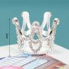 Mini Crown Alloy Princess Crown Kids Hair Accessories Birthday Festival Performance Party Cake Decorating Tool