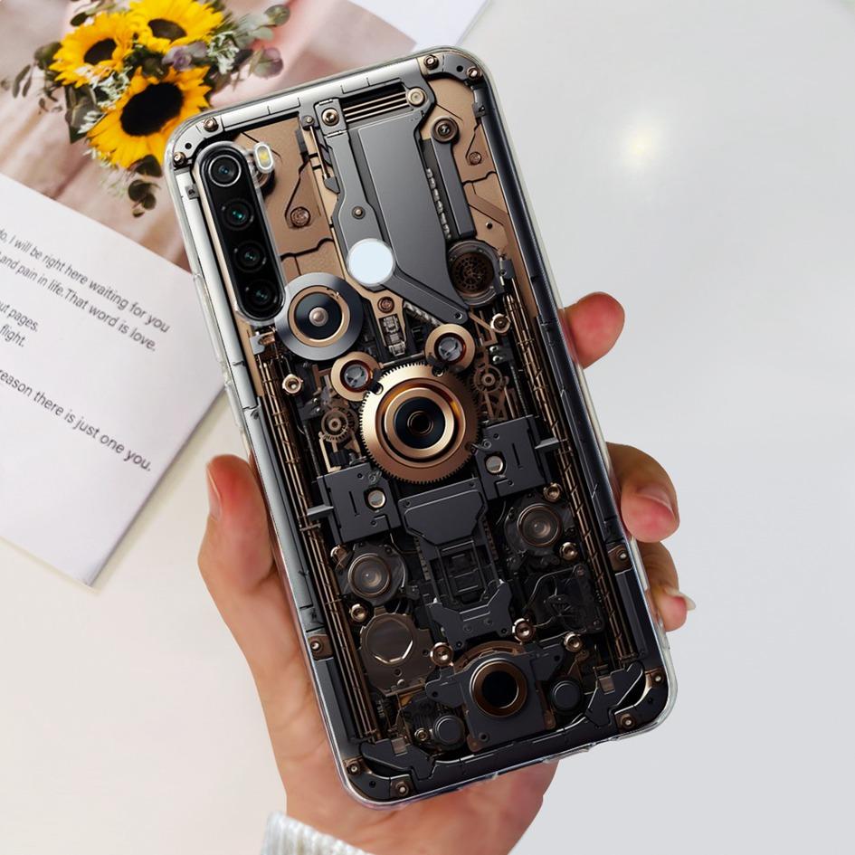 Для Xiaomi Redmi Note 8 Чехол Милый Мультяшный Мягкий Силиконовый Чехлы Для Телефона Для Xiaomi Redmi Note 8T 8 t Чехол На Redmi Note8 Задняя Крышка