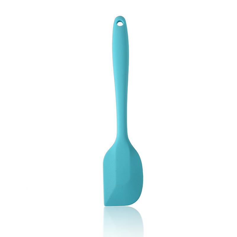 21 см Антипригарная силиконовая лопатка Лопатка для крема, масла, торта Скребок для смешивания теста Скребок для выпечки Скребок для миксера Термостойкий кухонный инструмент