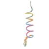 Flexible Parrot Standing Woven Rope Sturdy Bird Cotton Rope Swing Bird Bite Toy  Paw Grinding