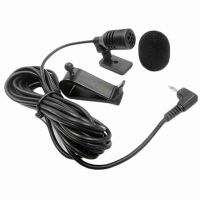 2,5 мм Угловой Моно Радио Bluetooth-совместимый Автомобильный Авто DVD Микрофон Наклейка Тип Громкоговоритель