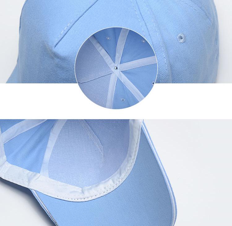 Хлопковая бейсболка с логотипом на заказ - Солнцезащитная шляпа и волонтерская кепка