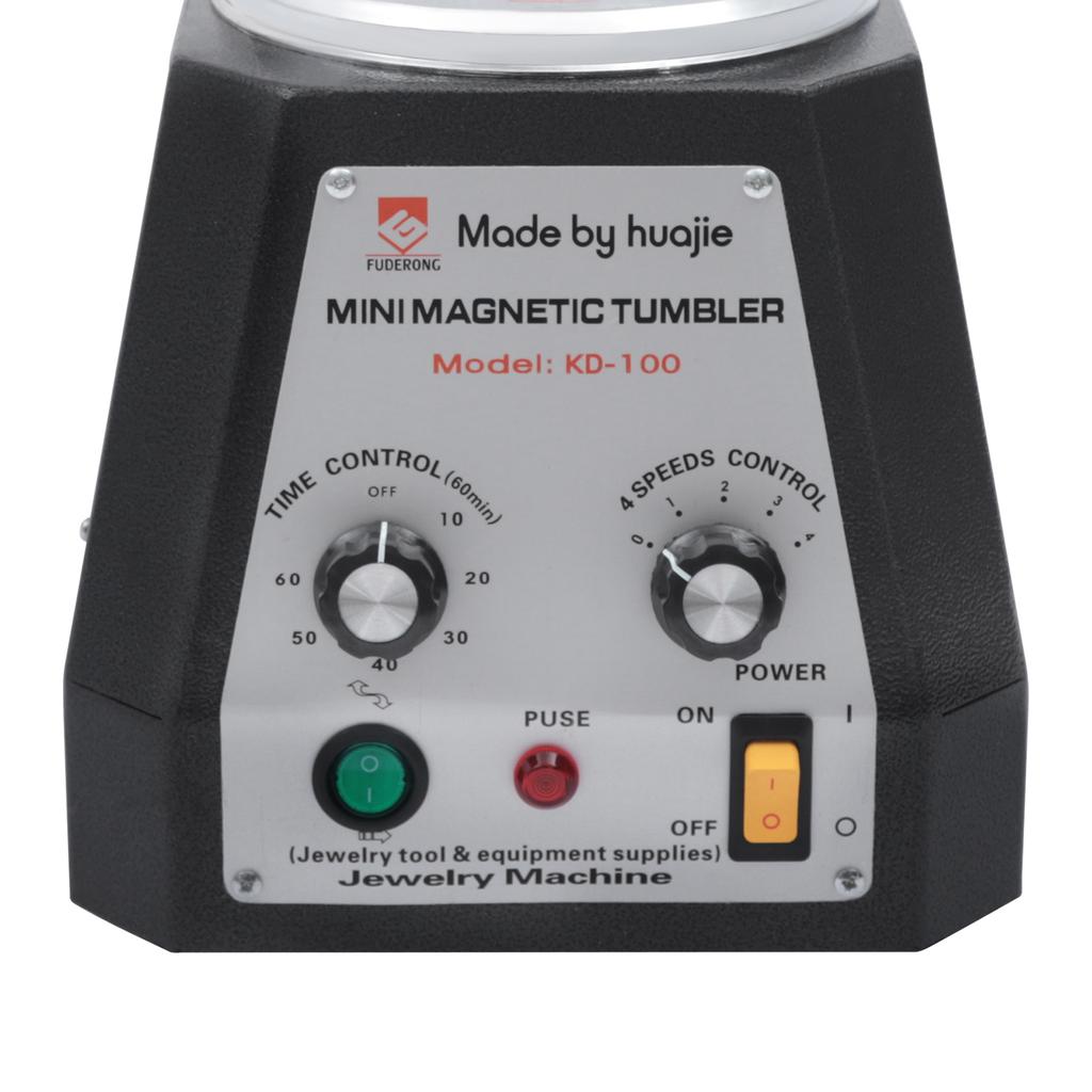 Профессиональная магнитная полировальная машина 110 В 3500 об/мин Инструмент для полировки ювелирных изделий для финишной обработки металла и удаления ржавчины