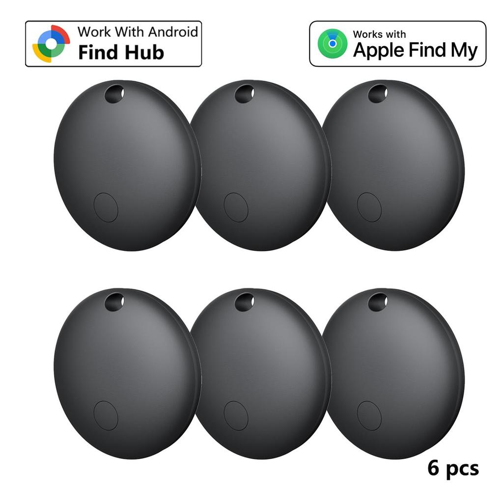 Mini GPS Dual System Tracker For Apple Find My/Android Google Find Hub App Item Finder Bag/Key Locator Smart Bluetooth Tracker 5