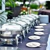 6 Pieces Serving Spoons Set, 8.7 Inch, Includes 3 Serving Spoons and 3 Slotted Spoon, Large Stainless Steel Buffet Banquet Utensils Cutlery Set for