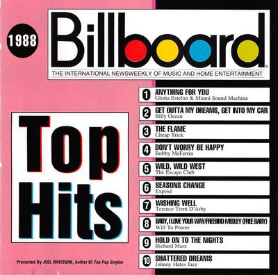 CD РАЗНЫЕ ИСПОЛНИТЕЛИ - Billboard Top Hits - 1988 R271643 Rhino Records 1994 США Рок Б/У
