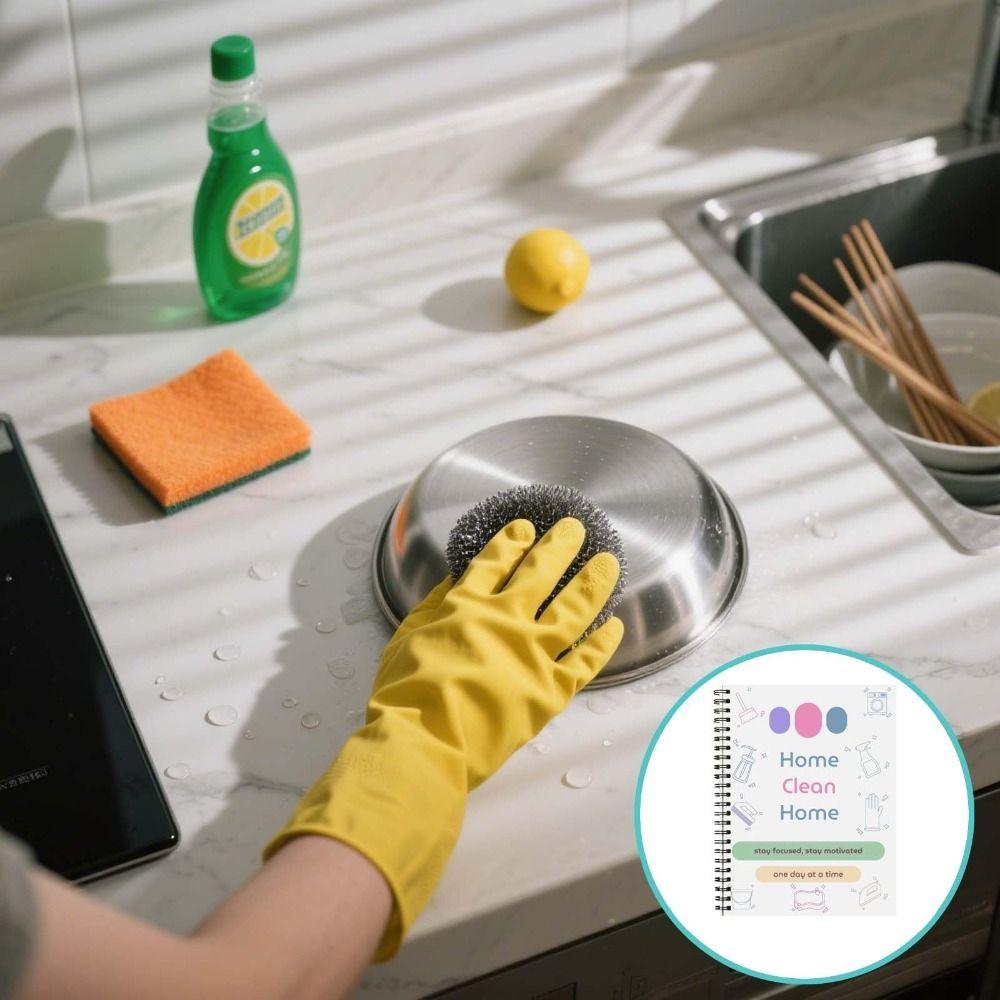 DIY ADHD Cleaning Planner Daily Weekly Monthly Family Cleaning Tasks for Adults and Teens