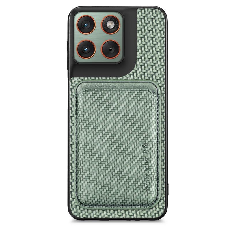 Роскошный кожаный плетеный чехол для Moto Edge 70Ultra 70 Fusion X70 Air Pro Motorola Signature с магнитной картой Кошелек
