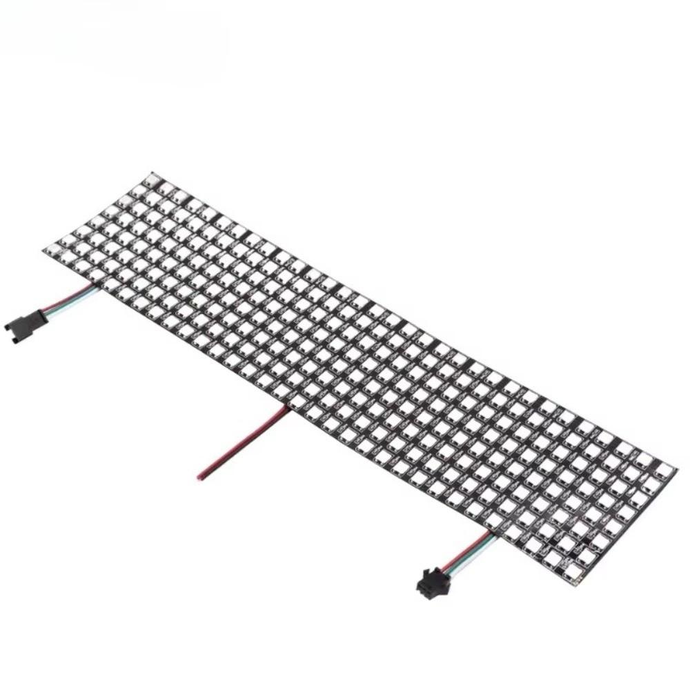 Гибкая светодиодная панель WS2812B DC5V Пиксельный экранный модуль Гибкая светодиодная матрица Цифровой дисплей