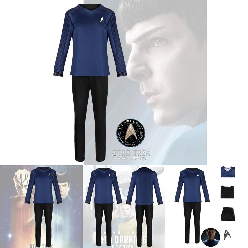 Premium Quality Star Trek Cosplay Uniform Set For Fans