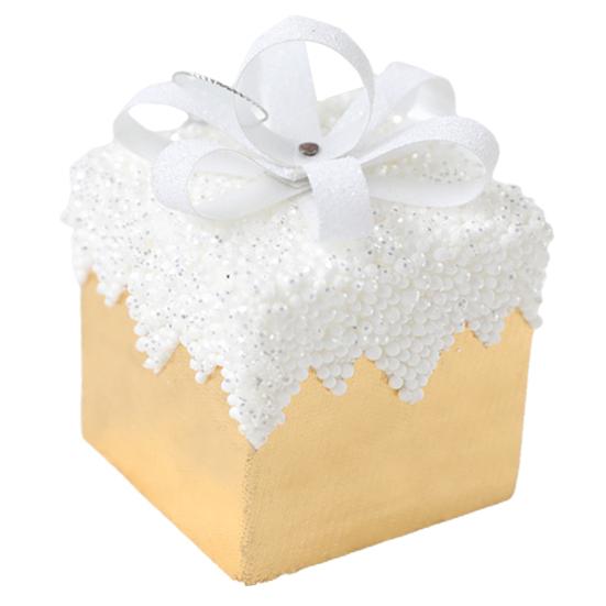 Украшение рождественской елки, полезный блестящий визуальный эффект, несколько стилей, подвесной кулон, реквизит для вечеринки для дома