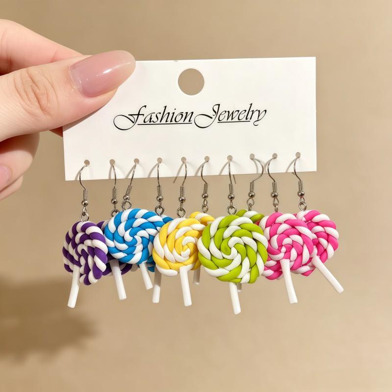 Cartoon Christmas Earrings Women Men - Santa Snowman Reindeer Holiday Party Jewelry Accessories