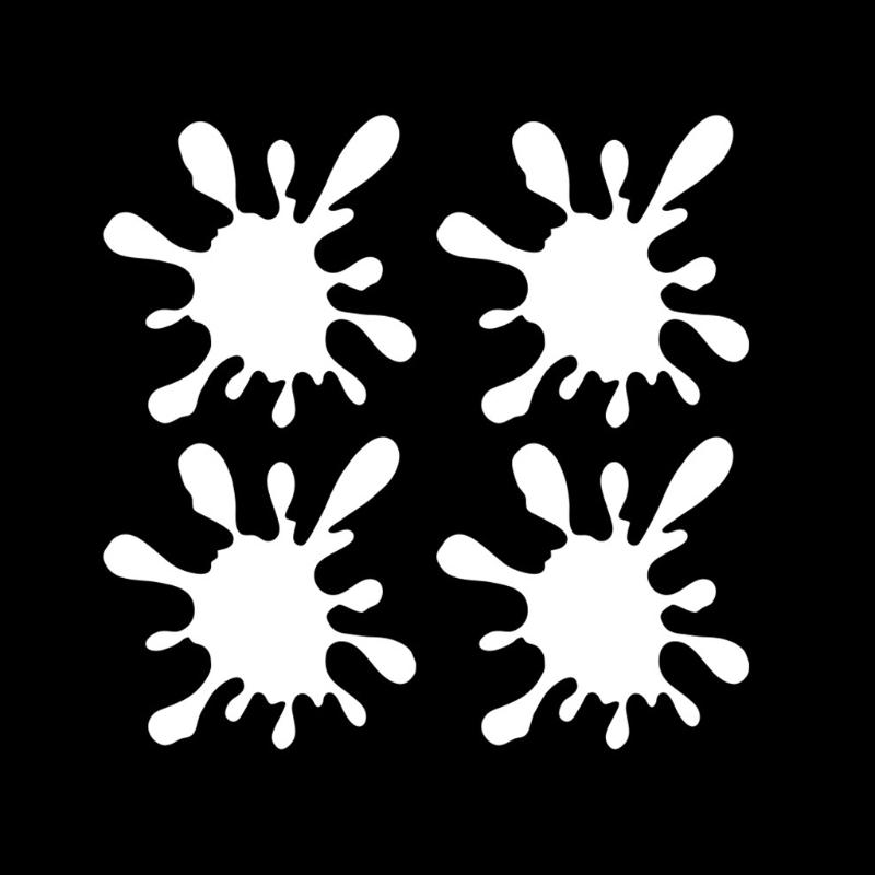 Автомобильная декоративная наклейка большая капля воды в форме наклейки Deocration для автомобилей грузовиков