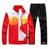 Men Jacket+pant Track Suit Man Spring Autumn Basketball Training Set Men`s Sportwear Running Sport