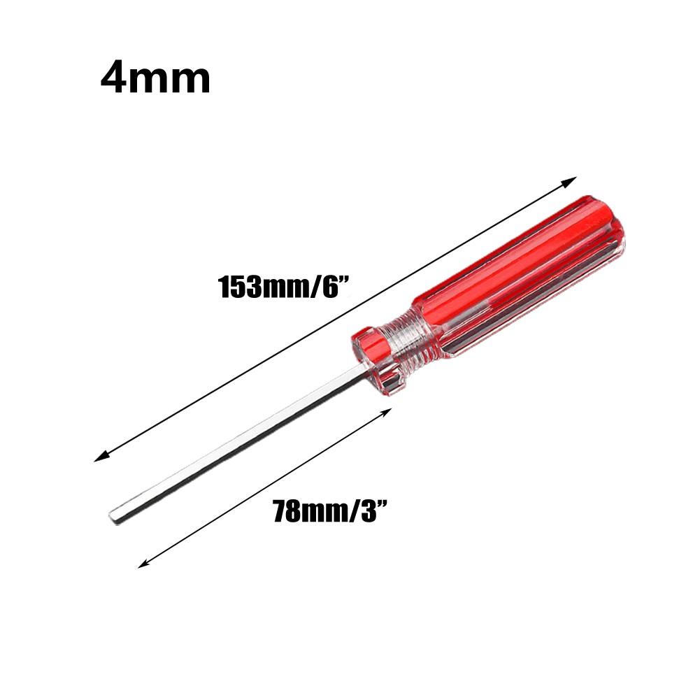 Hexagon Screwdriver Single Flat Head Hex Steel Toys