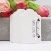 100pcs+100string 3x5cm White/kraft Paper. Thank You for Handcrafting the Label Hang Tag