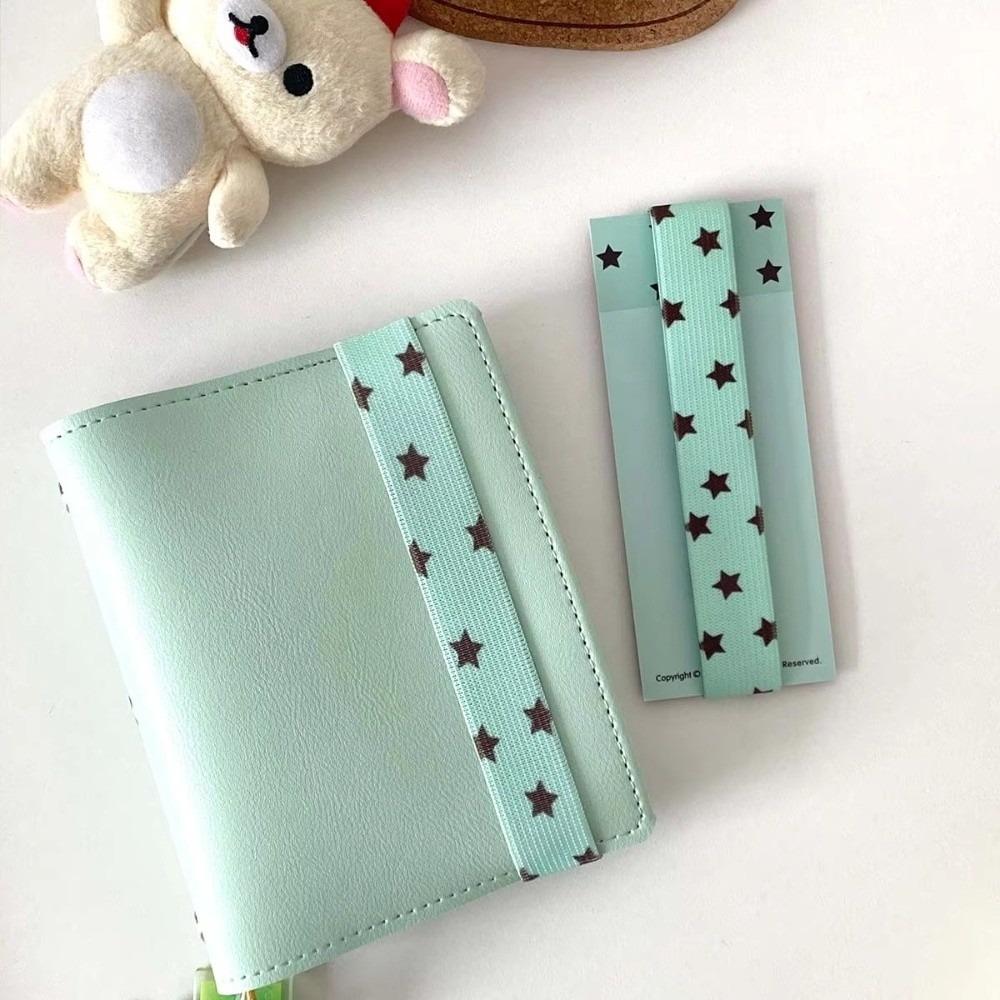 Adjustable Notebook Straps Loose-leaf Notebook Cute Star Band Binding Rope DIY Decoration Binder Strap Storage Accessory