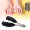 Профессиональные кусачки для ногтей с резиновой ручкой для вросших или толстых ногтей хирургического класса