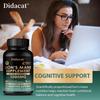 Didacat Lion's Mane Supplement 1000MG, Extra Strength 120 Capsules Mushroom Supplement for Cognitive Support