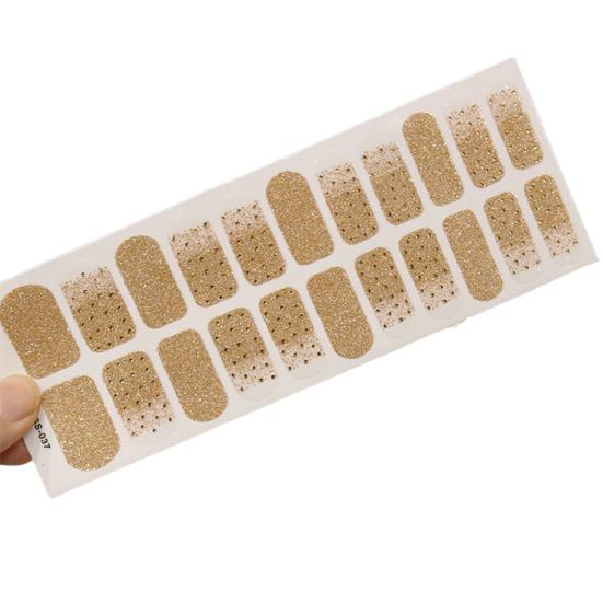 Ногти 22 шт. модные наклейки DIY мини самоклеящиеся блестящие маникюрные наклейки для салона