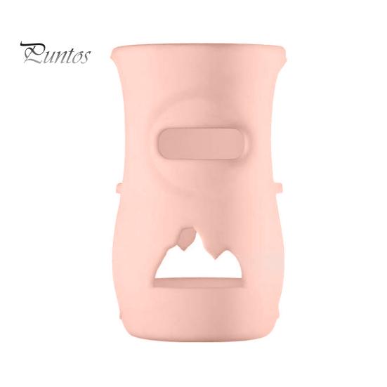 3 Pcs Silicone Bottle Sleeves 120ml/240ml Baby Bottle Holder Anti-slip BPA Free Insulation Sleeve for Glass Baby Bottle