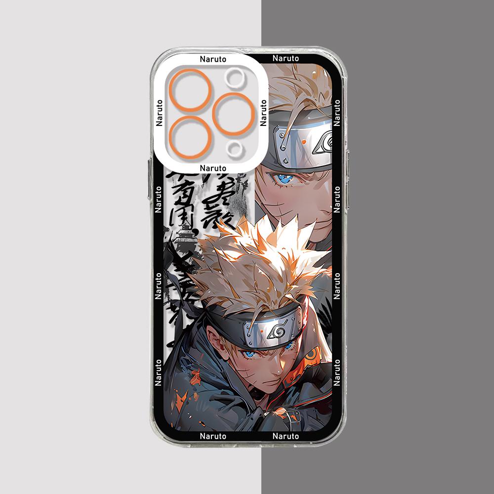 Hot Classic Anime N-Narutos Phone Case For iPhone 15 14 13 12 11 Mini Pro Max X XR XSMax 6S 6 7 8 Plus SE20 Transparent Cover