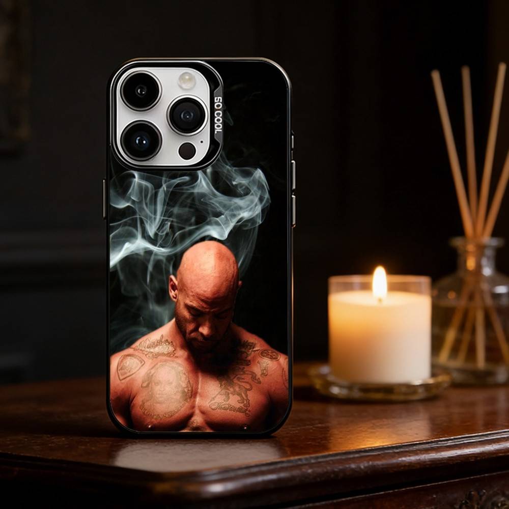 Booba singer b2o 92i Phone Case For iPhone 17,16,15,14,13,12,11,Pro Max,Plus Candy Silver Cover