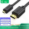 Biaz Micro HDMI To HDMI 2.0 Adapter Cable, 4K 60Hz High-Definition Converter - K73