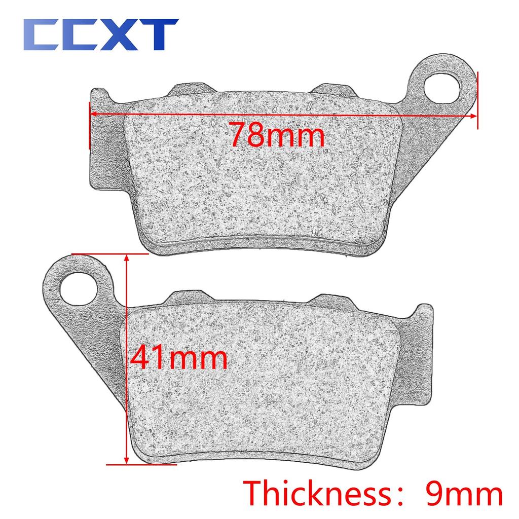 Передняя и задняя тормозная колодка мотоцикла для YAMAHA TT 600 RE (5Ч5) 2004 ТТ 600 Е (4ЛВ3/4ЛВ4/4ГВ4/4ГВ5) 1994-2001 XT 700 Z Тенере