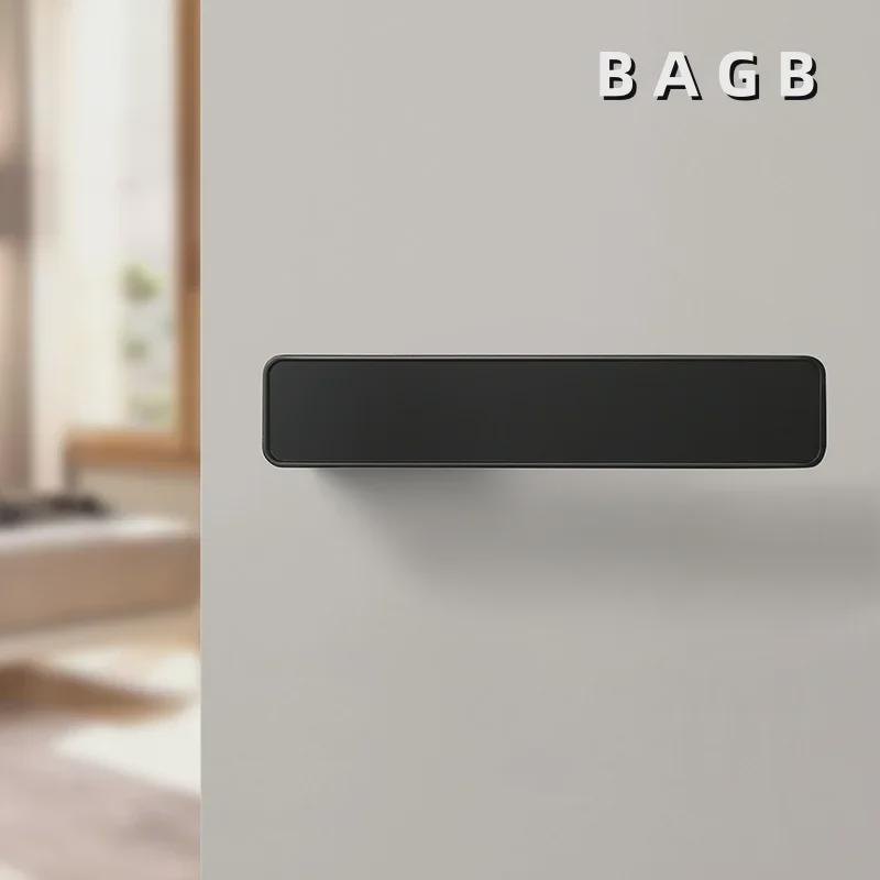 BAGB Italian Minimalist Silent Magnetic Door Lock for Indoor Bedrooms