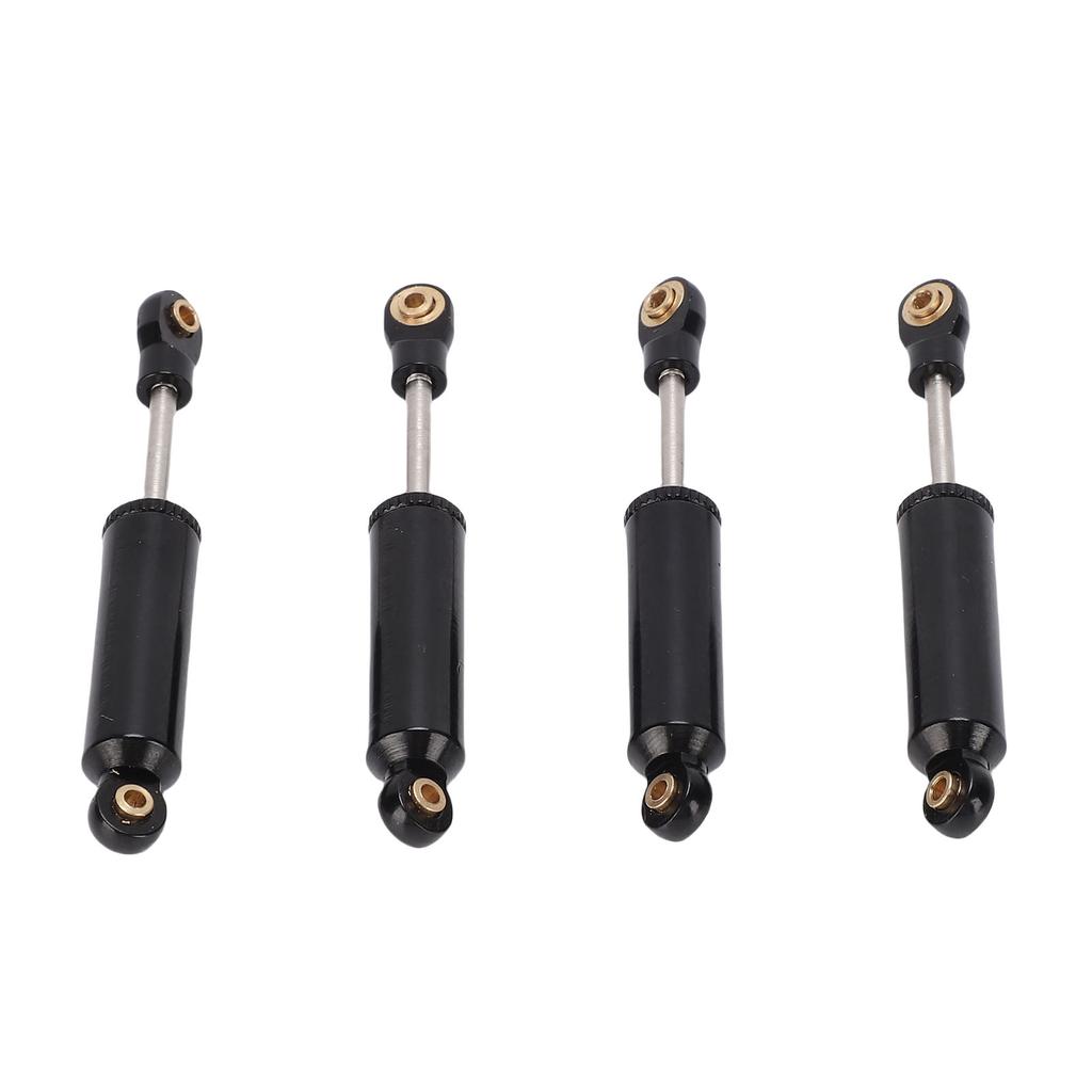 4PCS Shock Absorbers Fit for   1Celsius18 Scale RC Crawler Car Internal Spring Shock Dampers with Screws Washers 59mm Black