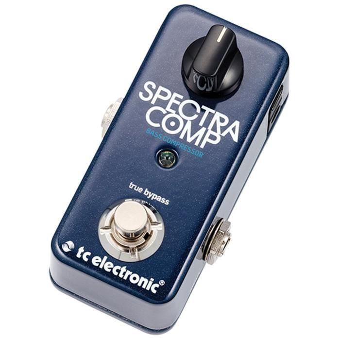 TC Electronic Spectracomp Ultra Compact Anneaux Multiples Bass Compresseur