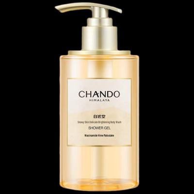 CHANDO Гель для душа «Снежная кожа» с нежным осветляющим эффектом