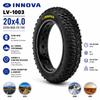 INNOVA LV-1003 20x4.0 Шина для Велосипеда Квадроцикла Снежная Шина Пляжного Велосипеда 20x4.0 Городские Фэтбайк Шины Бортировочный Корд Крупный Протектор/Камера