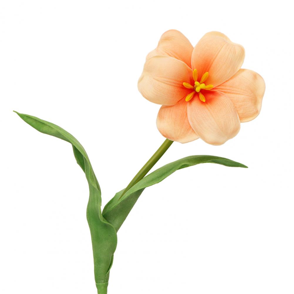 5 шт. Букет симулированных тюльпанов Реалистичные искусственные цветы Домашний декор Искусственная композиция из тюльпанов с гибкими стеблями