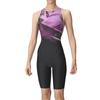Купальник гоночный цельный черный x фиолетовый размер O [Arena] (Открытая спина/полушаг) Женский (БКПП)