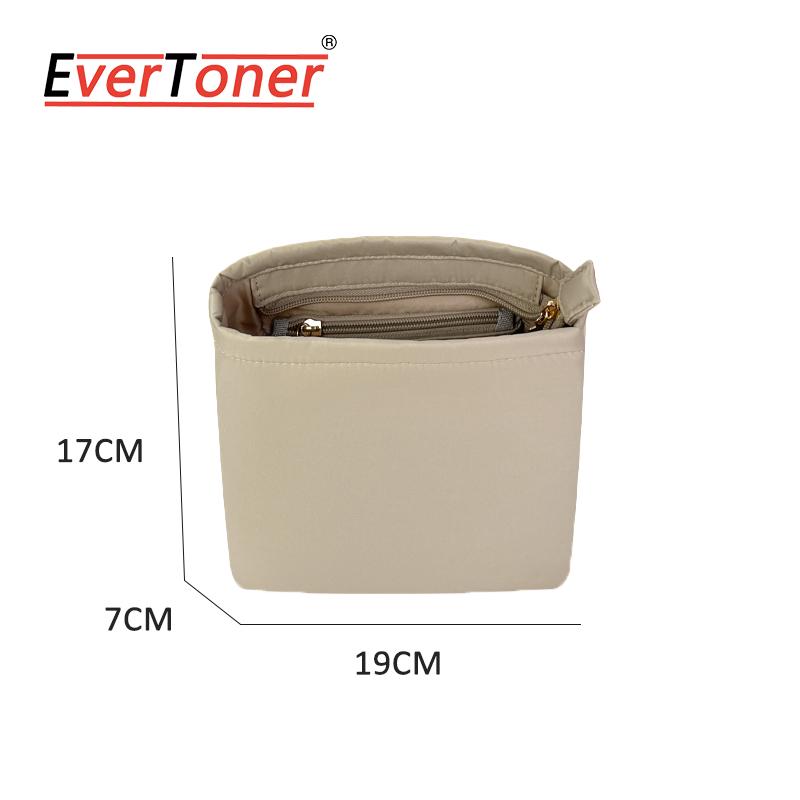Универсальная нейлоновая косметичка EverToner для макияжа, органайзер для сумки-ведра бренда L Vavin. Идеально подходит для косметики, туалетных принадлежностей, мелких предметов.