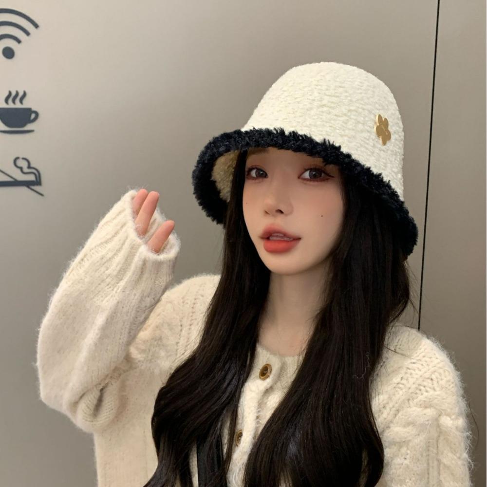 Зимняя теплая шапка-ушанка, морозостойкая шапка-рыбак, милая кепка-ведро, осень/зима