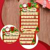 Advent Calendar Sign Christmas Decoration Party Supply Number Date Decor for Living